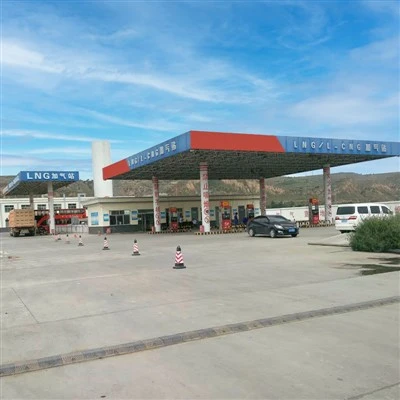 LNG-tankstation (LNG horisontell lagringstank)